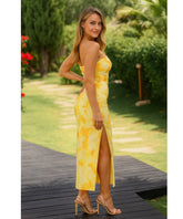 Vestido Midi Tomara Que Caia Estampado Tie Dye Verão | Issa